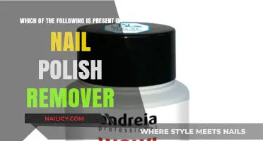Nail Polish Remover: What's Inside the Bottle?