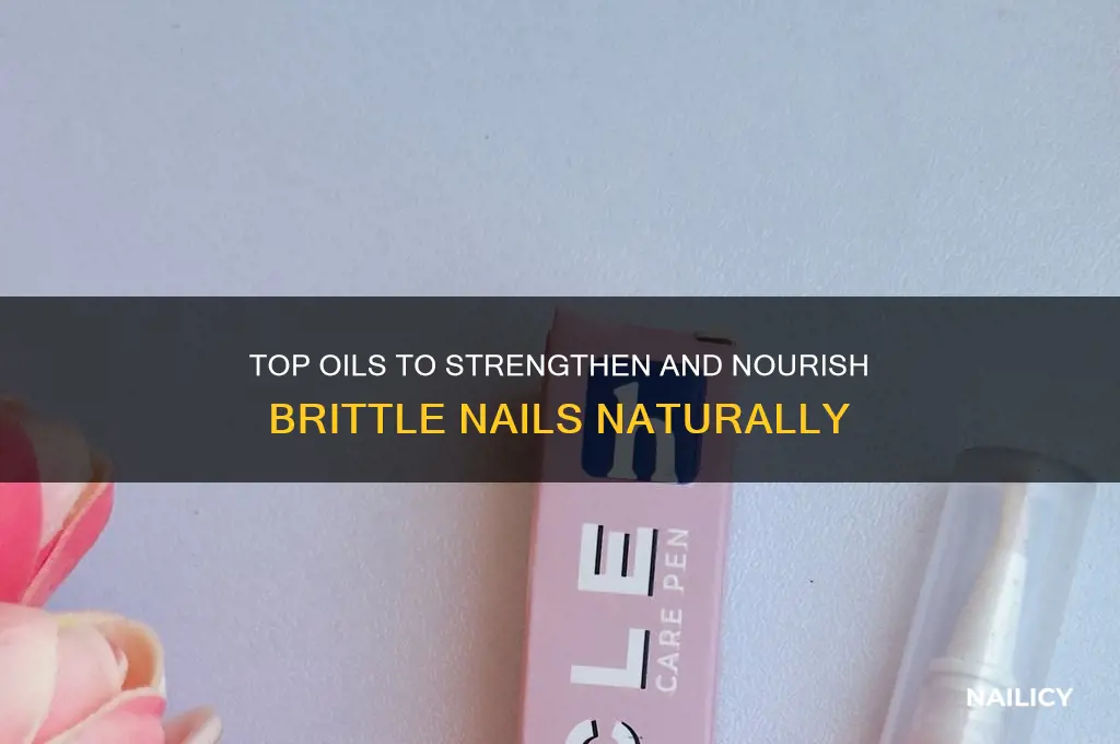 which oil is best for strengthening nails