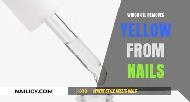 Nail Care: Yellow Stains, Oil Treatment