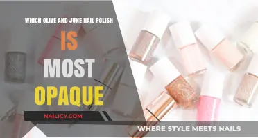 Olive & June's Most Opaque Nail Polish: Top Picks Revealed