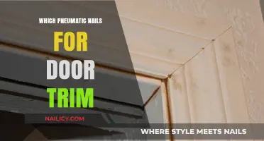 Choosing the Right Pneumatic Nails for Door Trim
