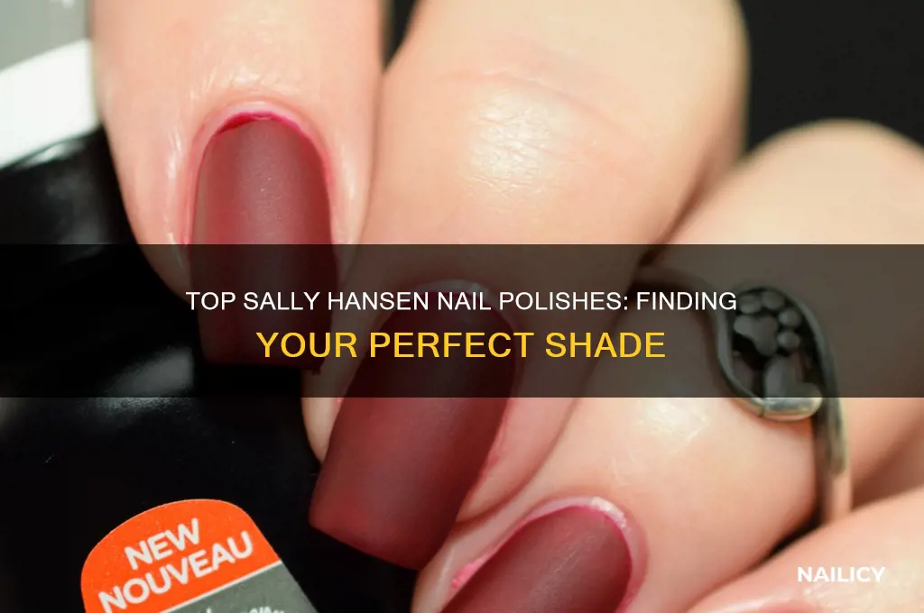 which sally hansen nail polish is the best
