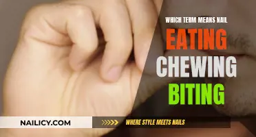 The Compulsion to Chew, Bite, and Eat Nails: Understanding the Term
