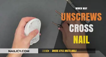 Unscrewing Cross Nails: Understanding the Correct Direction for Removal