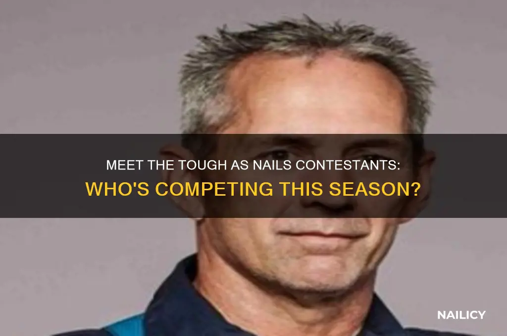 who are the contestants on tough as nails