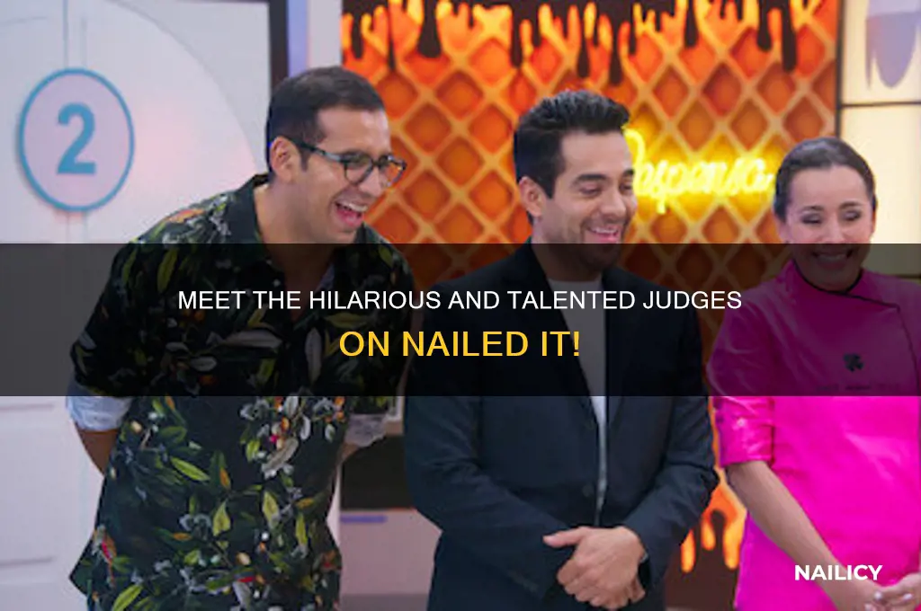 who are the judges on nailed it