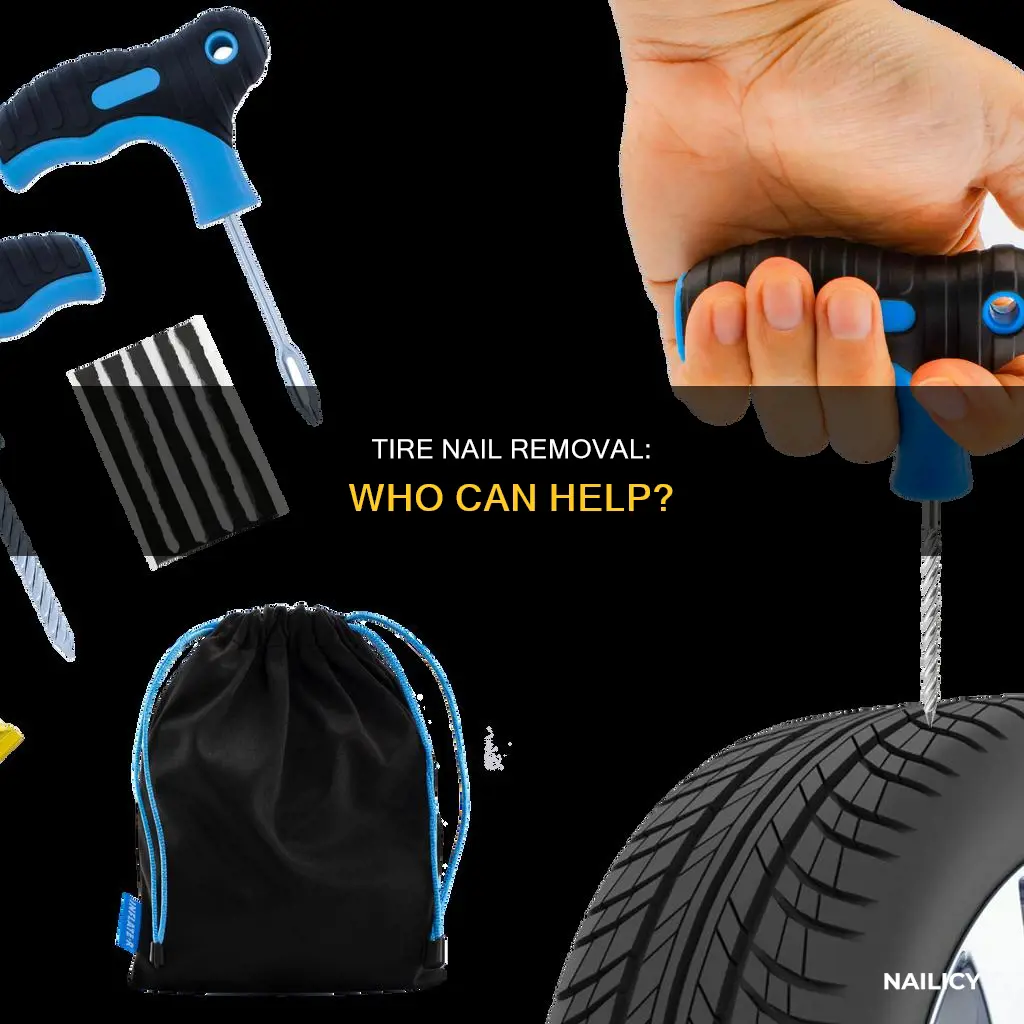 who can remove nail from tire