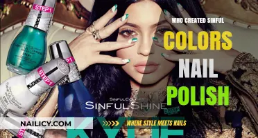 Unveiling the Creator Behind Sinful Colors Nail Polish Brand