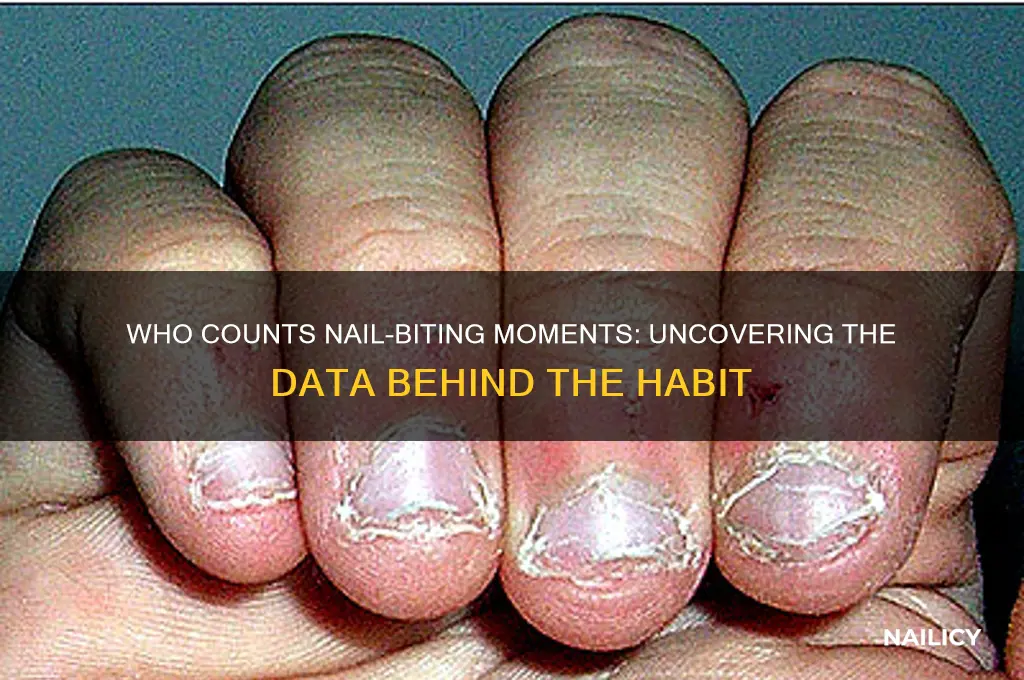 who determines statistics for how many nail biters