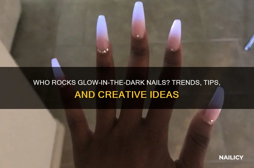 who does glow in the dark nails