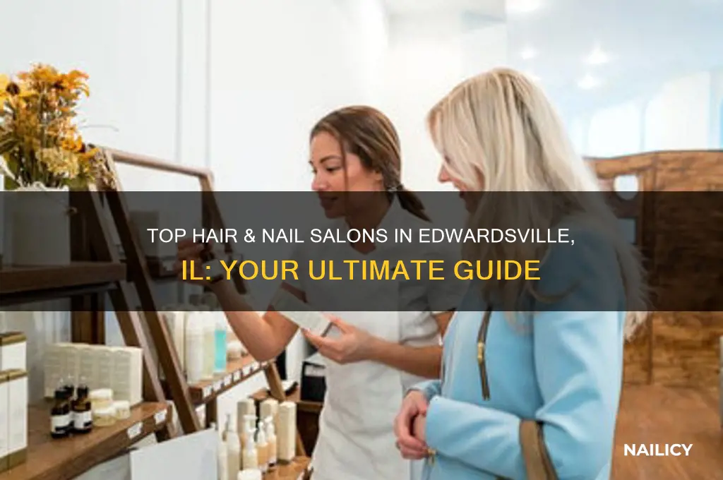 who does hair n nail salons edwardsville il