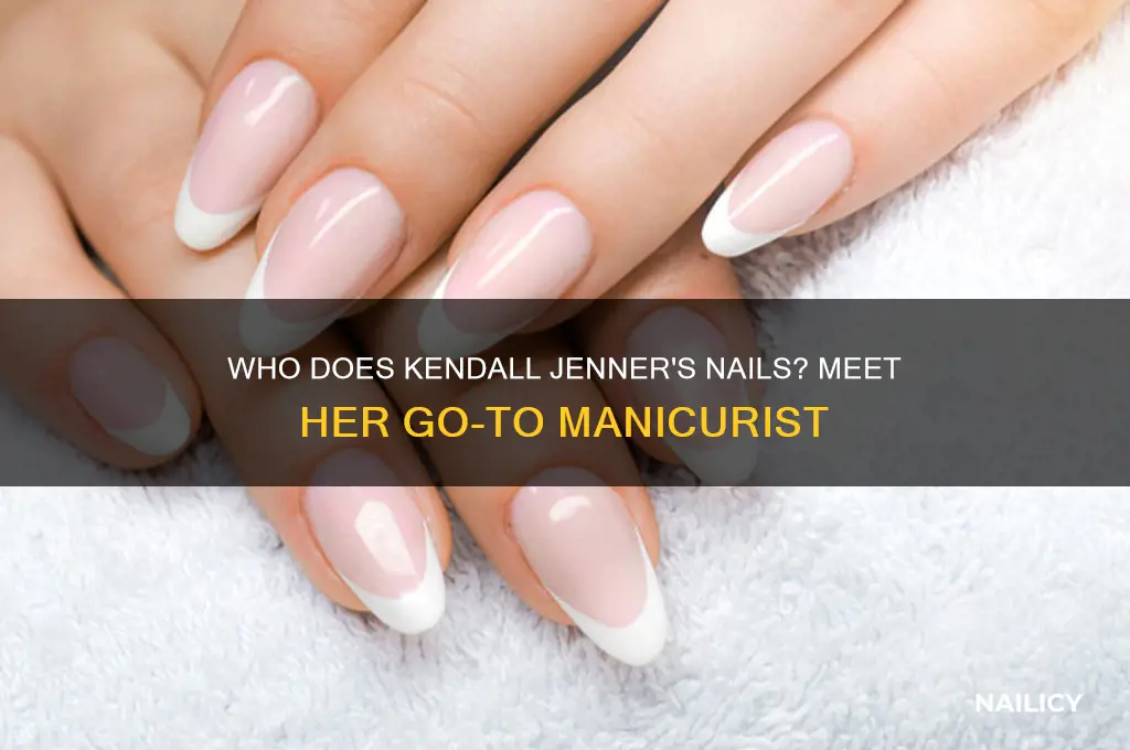 who does kendall jenners nails