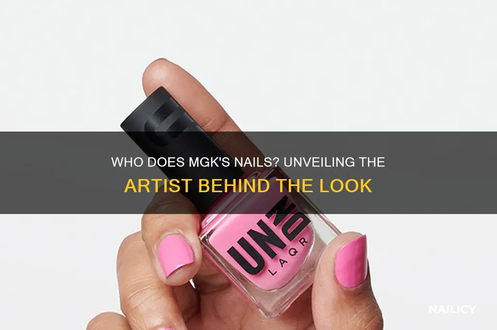 who does mgk nails