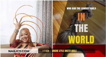 The Astonishing Record Holder for the World's Longest Fingernails