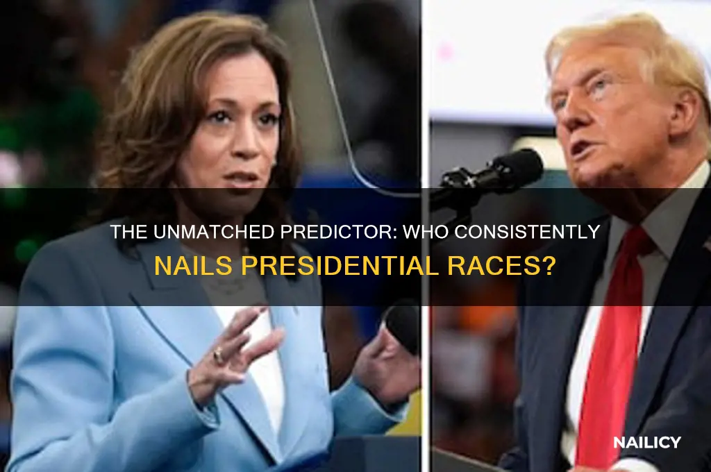 who has nailed nearly every presidential race
