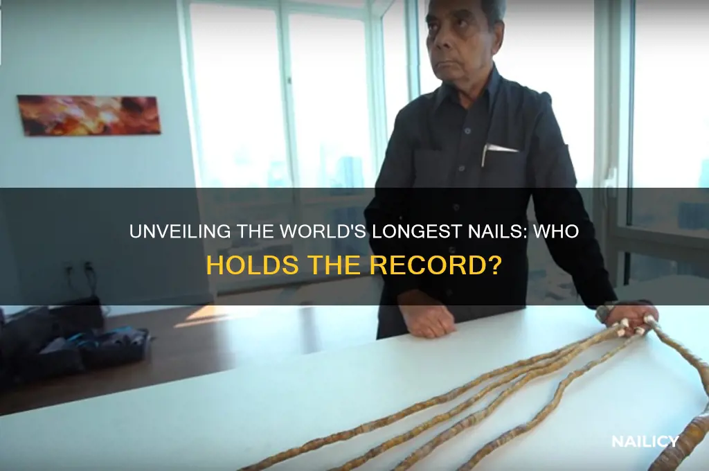 who has the biggest nails