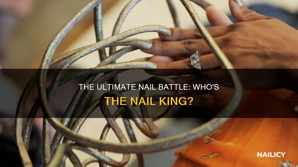 who has the longest finger nails