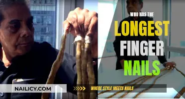 The Lucky Owner of the Longest Fingernails