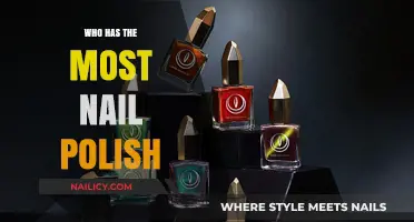 Who Owns the Largest Nail Polish Collection? Unveiling the Top Contenders