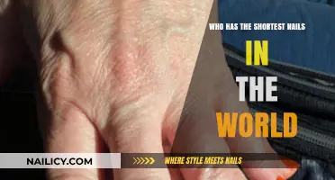 The World's Shortest Nails: Unveiling the Record-Breaking Tiny Manicure