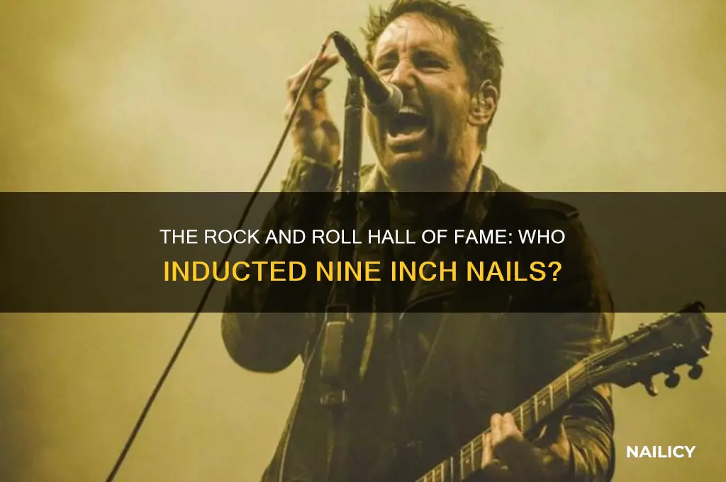 who inducted nine inch nails