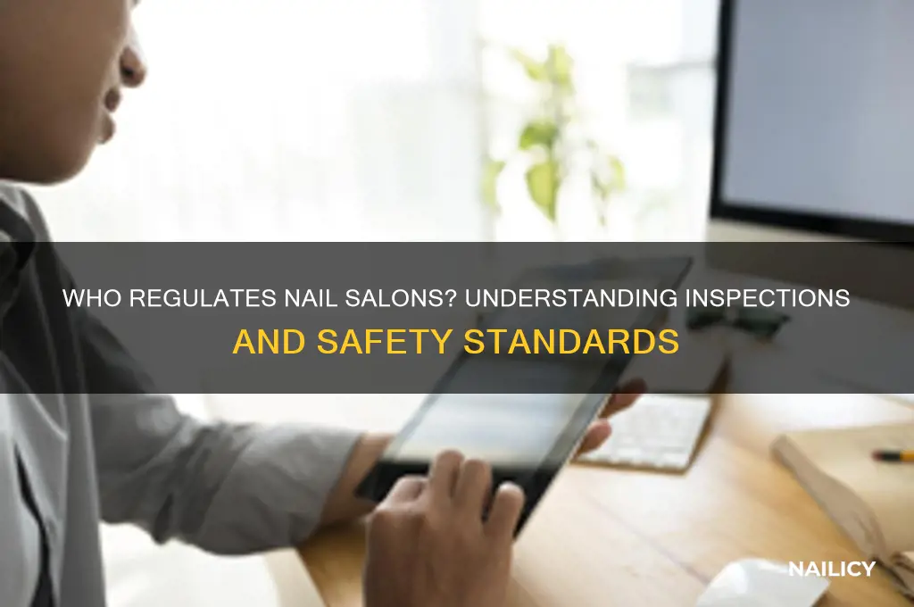 who inspects nail salons