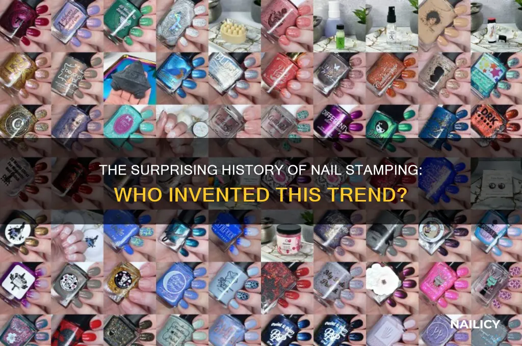 who invented nail stamping