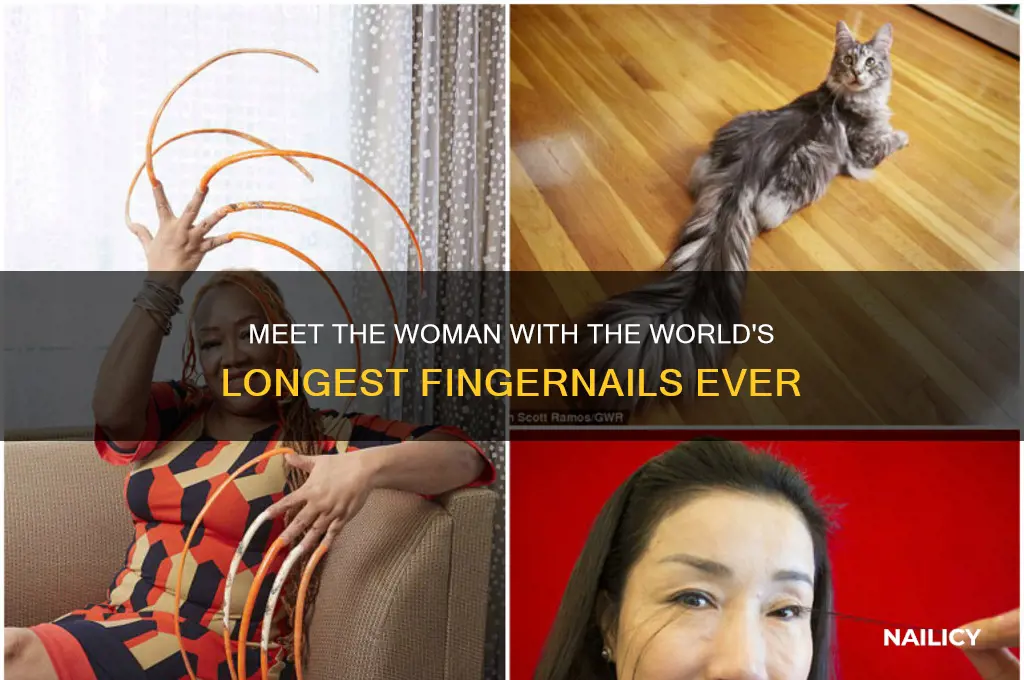 who is the woman with the longest nails
