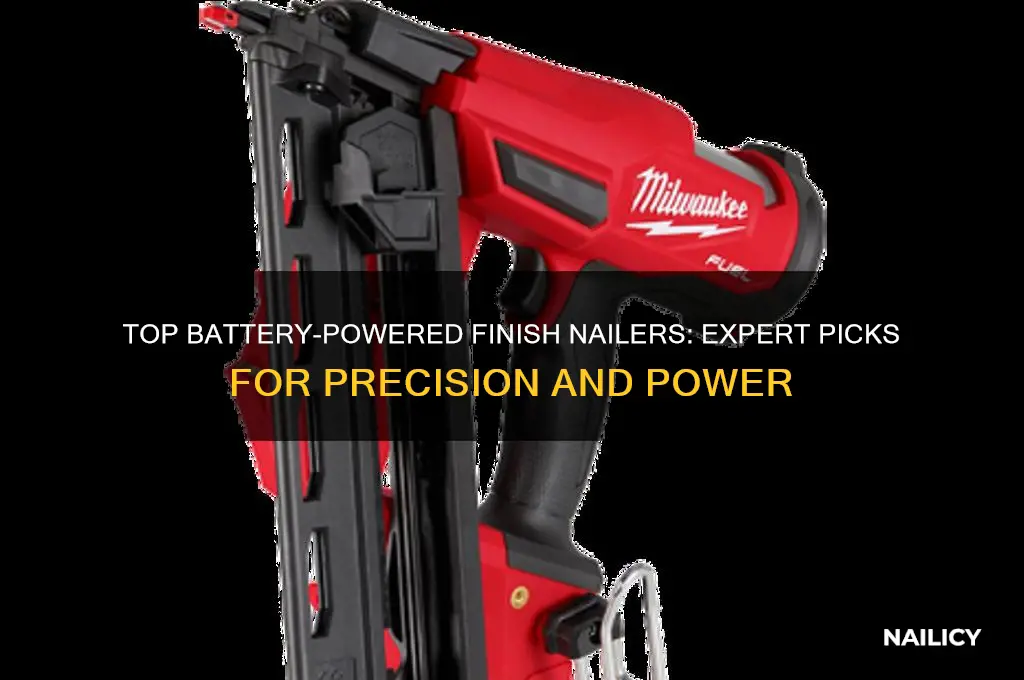who makes best battery powered finish nailer