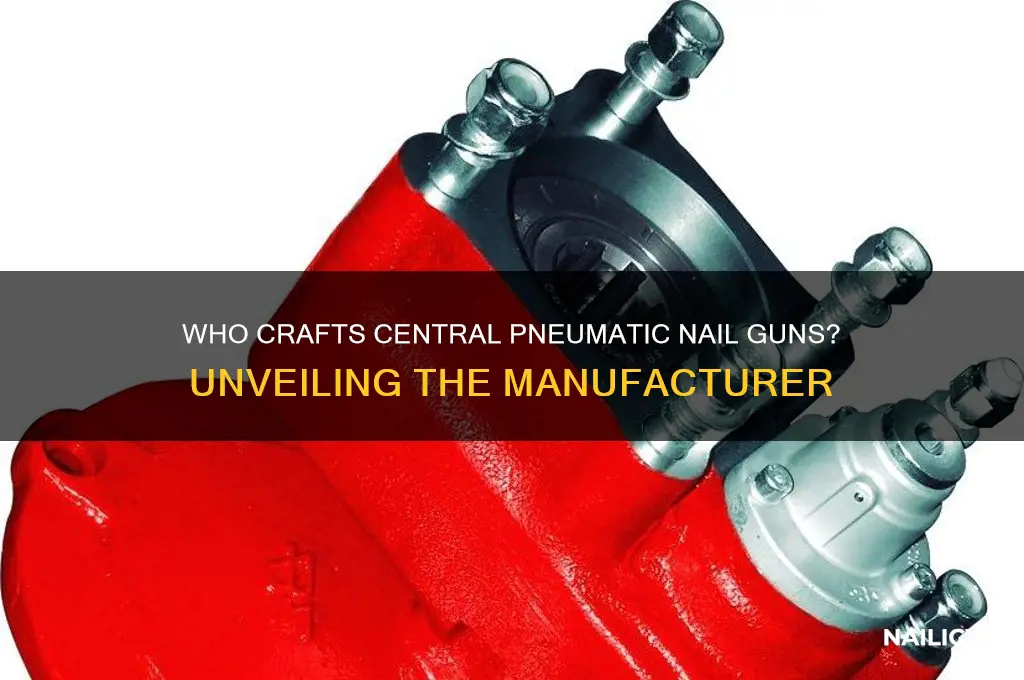who makes central pneumatic nail guns