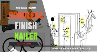Discover the Manufacturer Behind Freeman's Cordless Finish Nailer