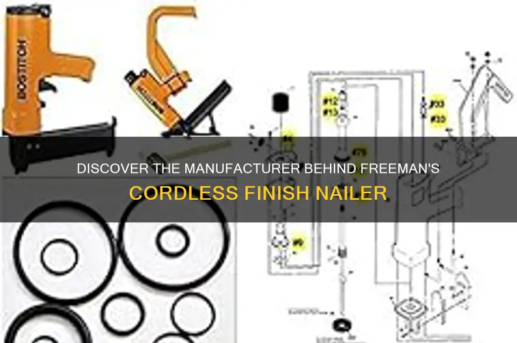 who makes freeman cordless finish nailer