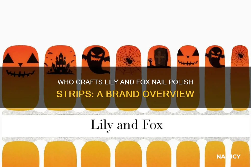 who makes lily and fox nail polish steios