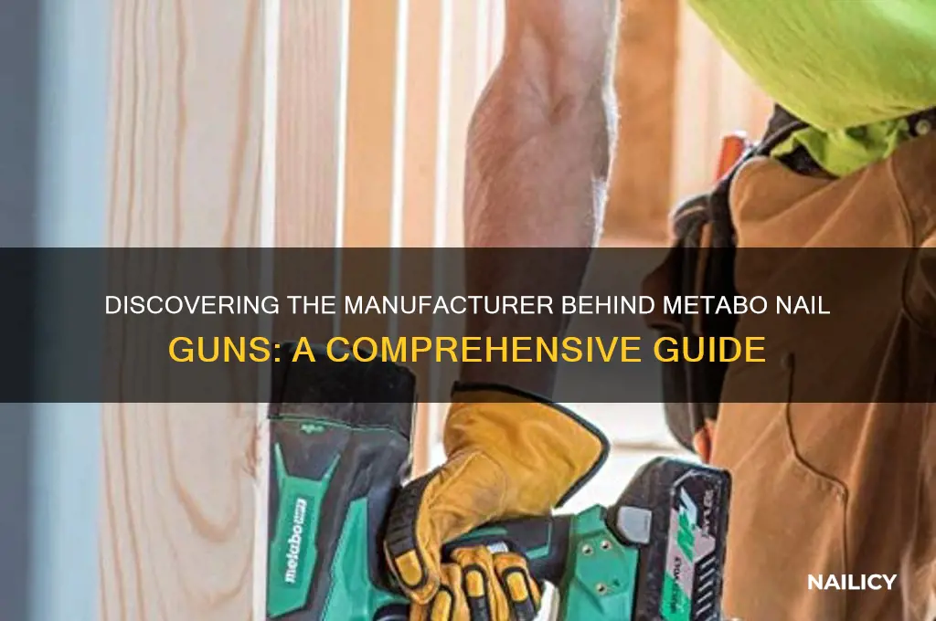 who makes metabo nail guns