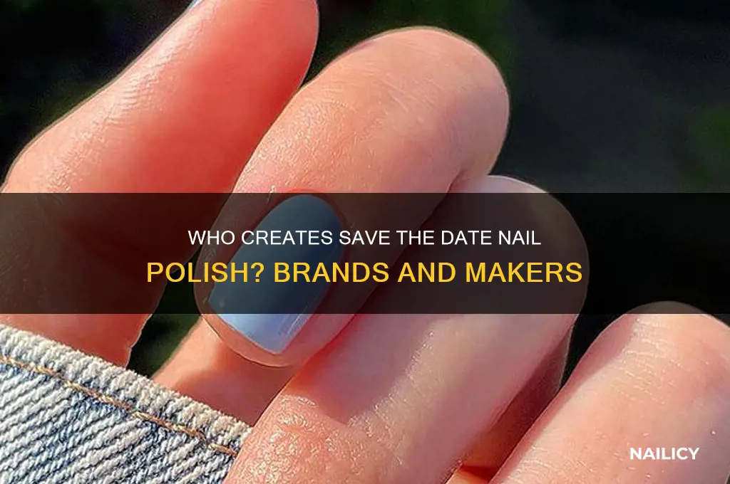 who makes save the date nail polish