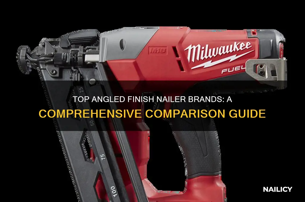 who makes the best angled finish nailer