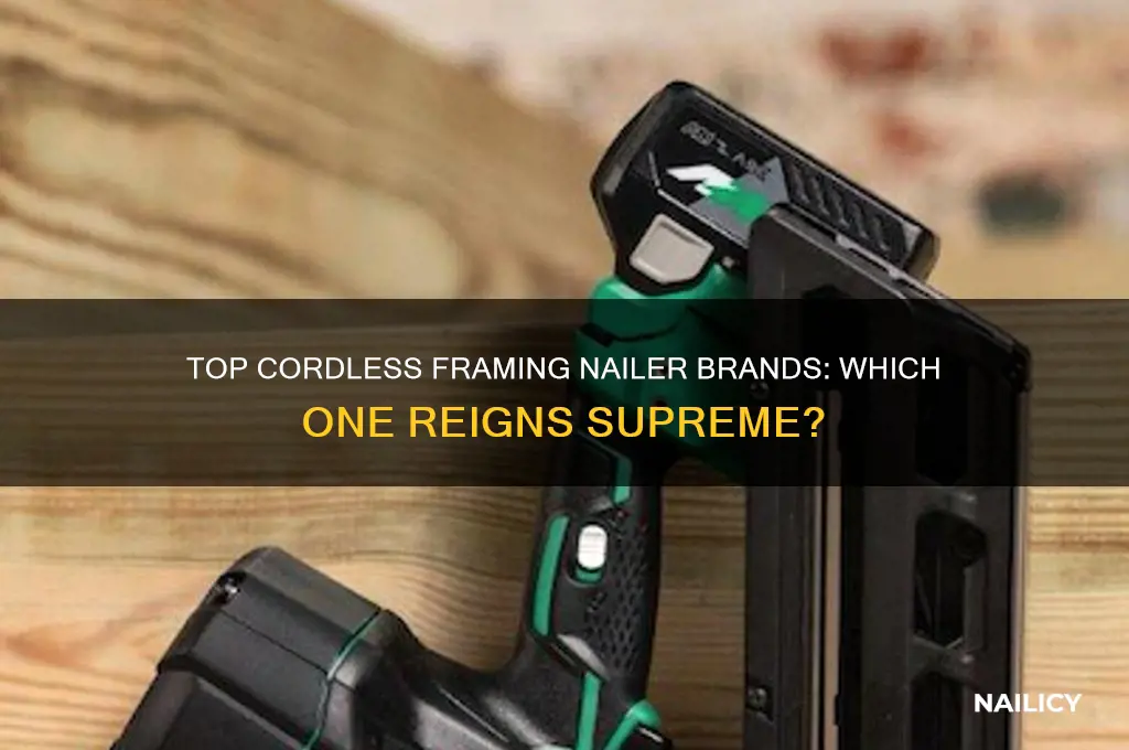 who makes the best cordless framing nailer