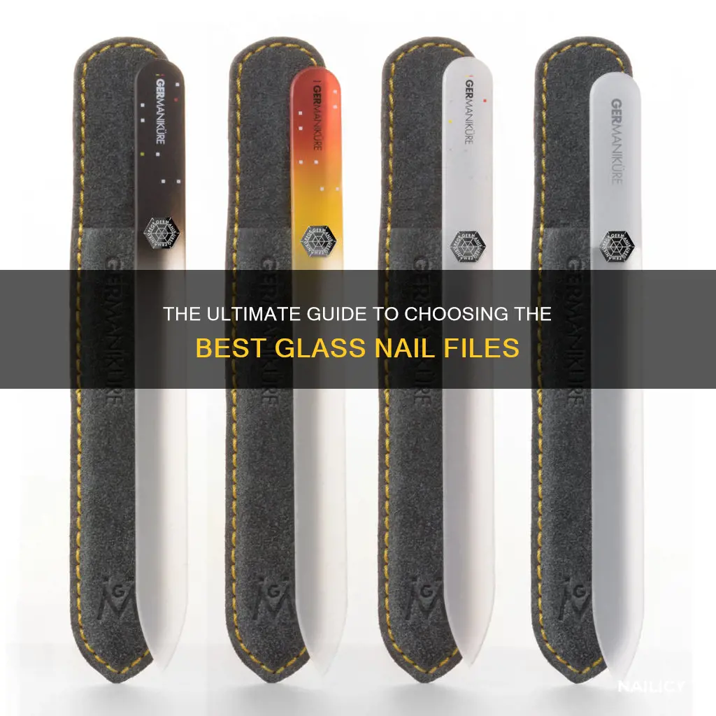 who makes the best glass finger nail files