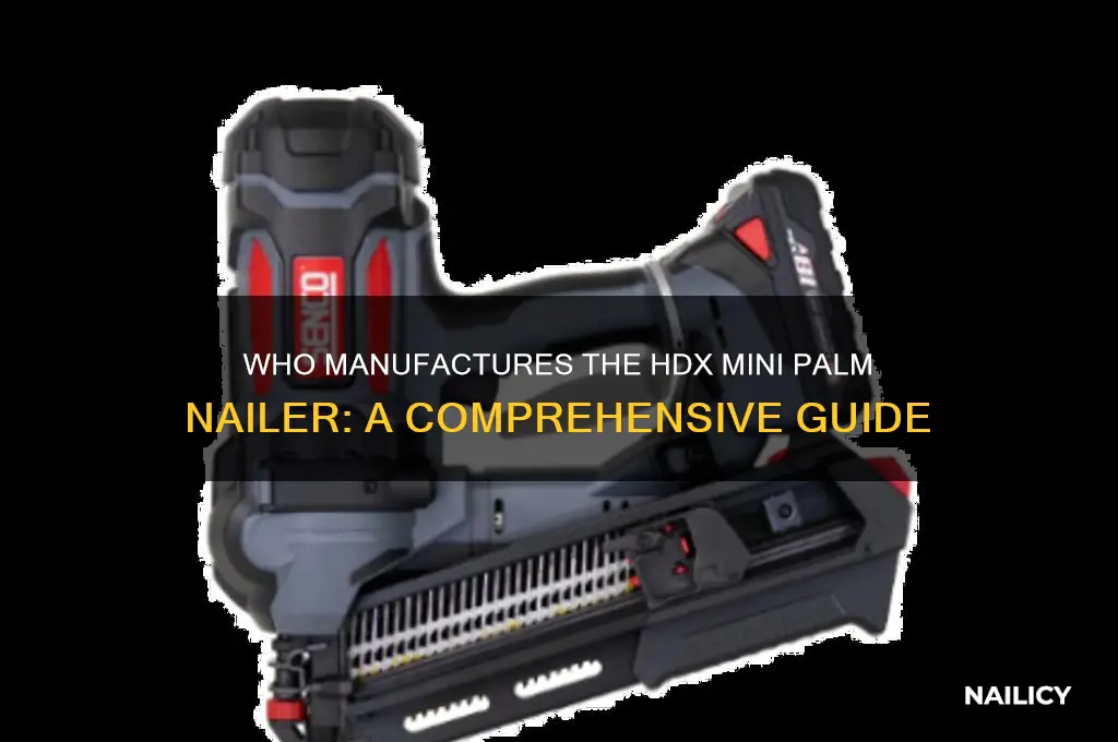 who makes the hdx mini palm nailer