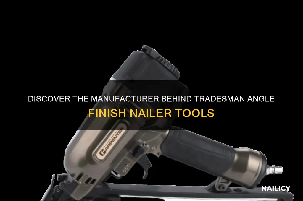 who makes tradesman angle finish nailer