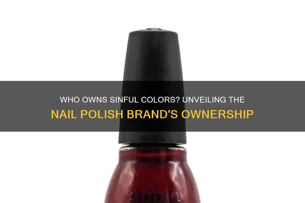 who owns sinful colors nail polish