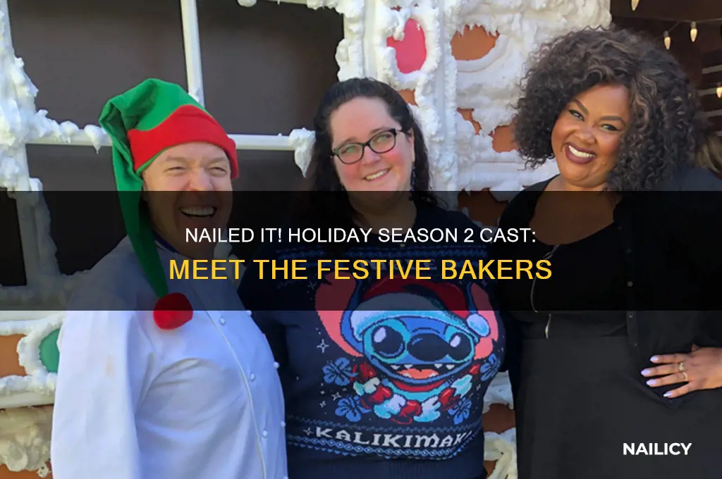 who played on nailed it holiday season 2