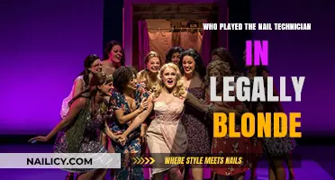 Who Played Elle's Nail Technician in Legally Blonde?