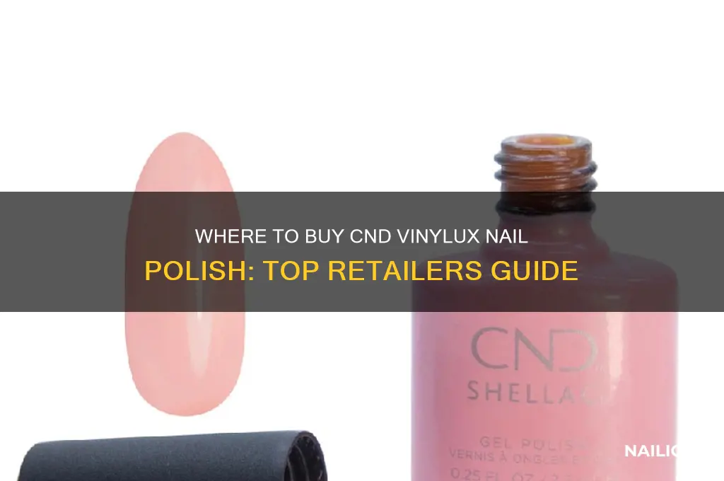 who sells cnd vinylux nail polish