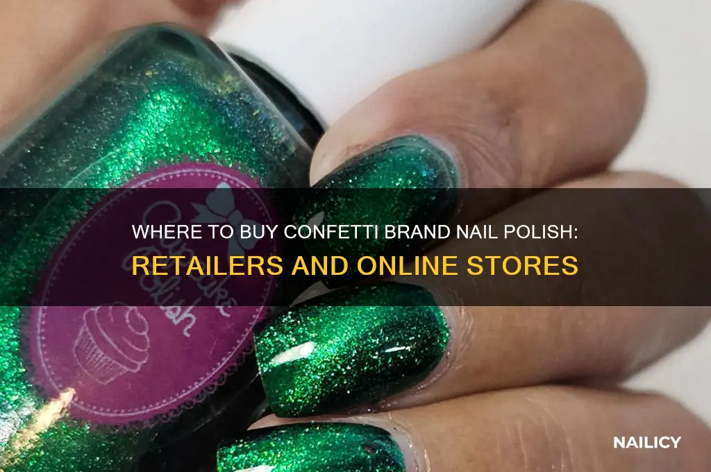 who sells confetti brand nail polish