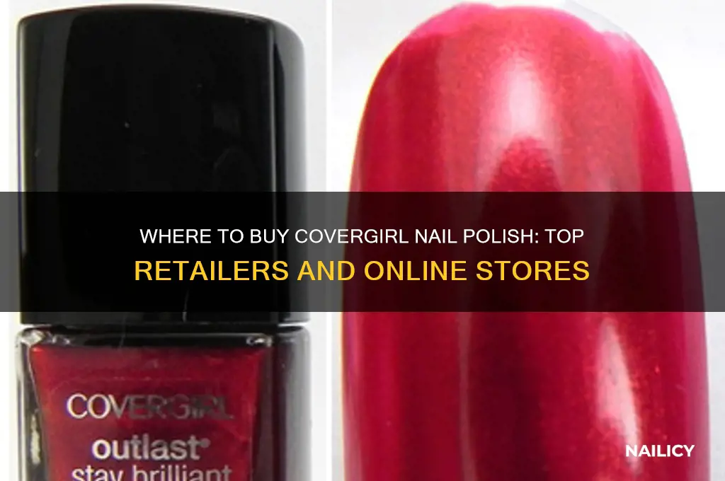 who sells covergirl nail polish