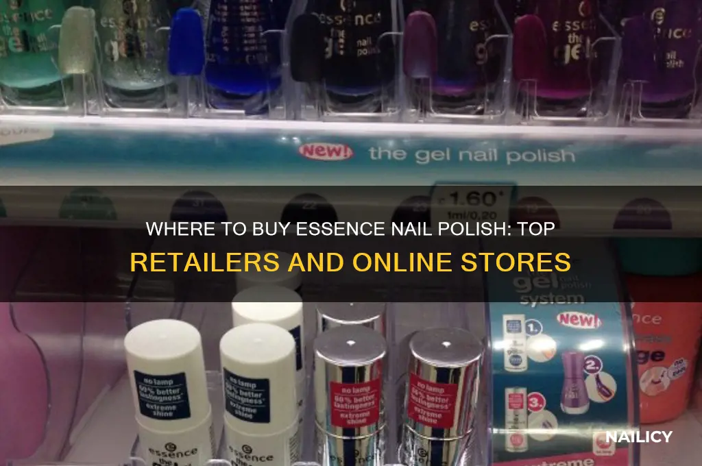 who sells essence nail polish