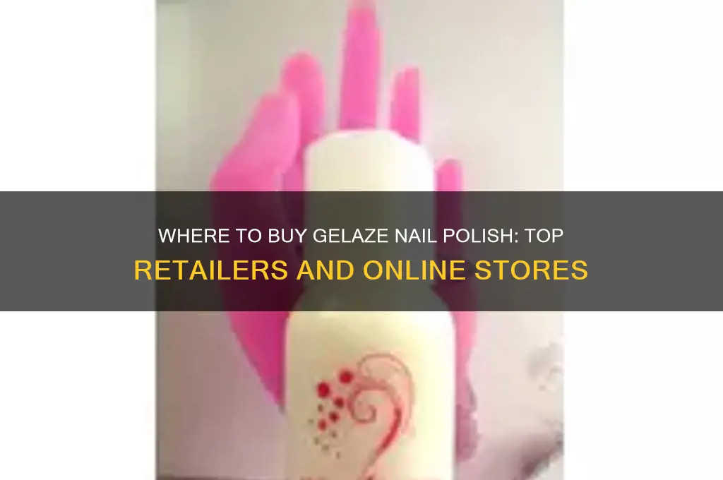 who sells gelaze nail polish