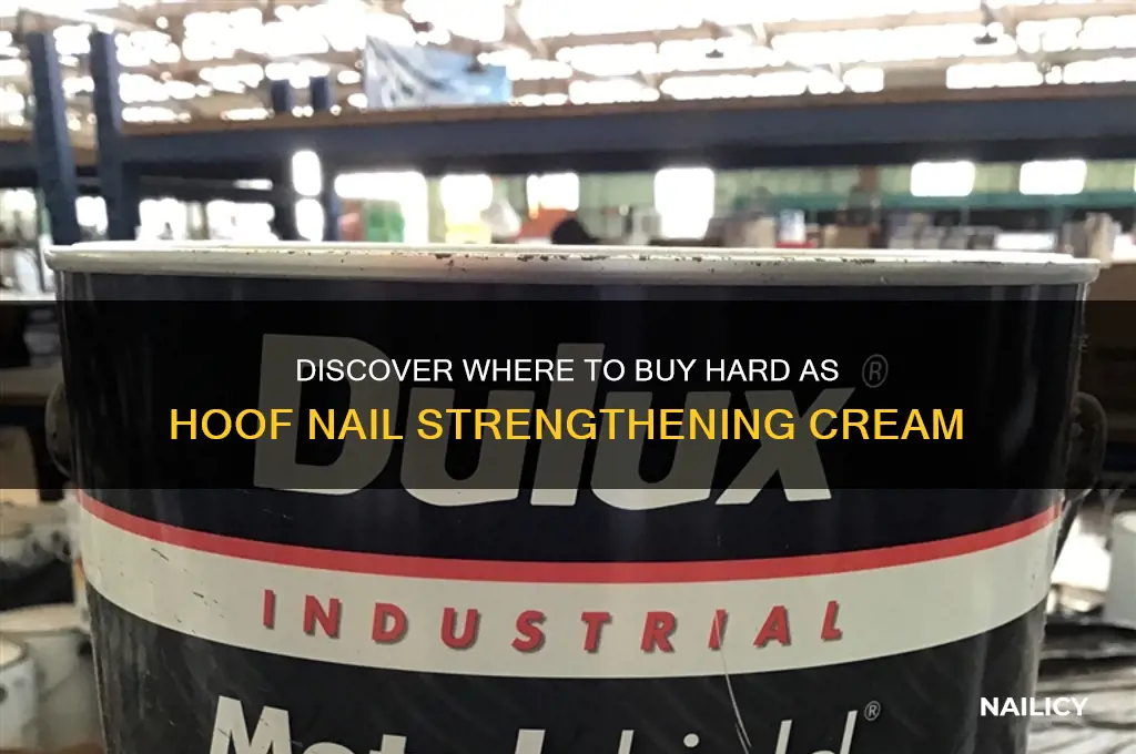 who sells hard as hoof nail strengthening cream