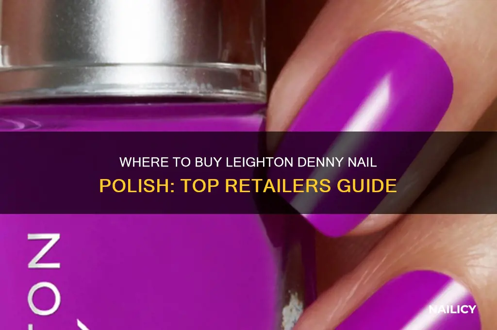 who sells leighton denny nail polish